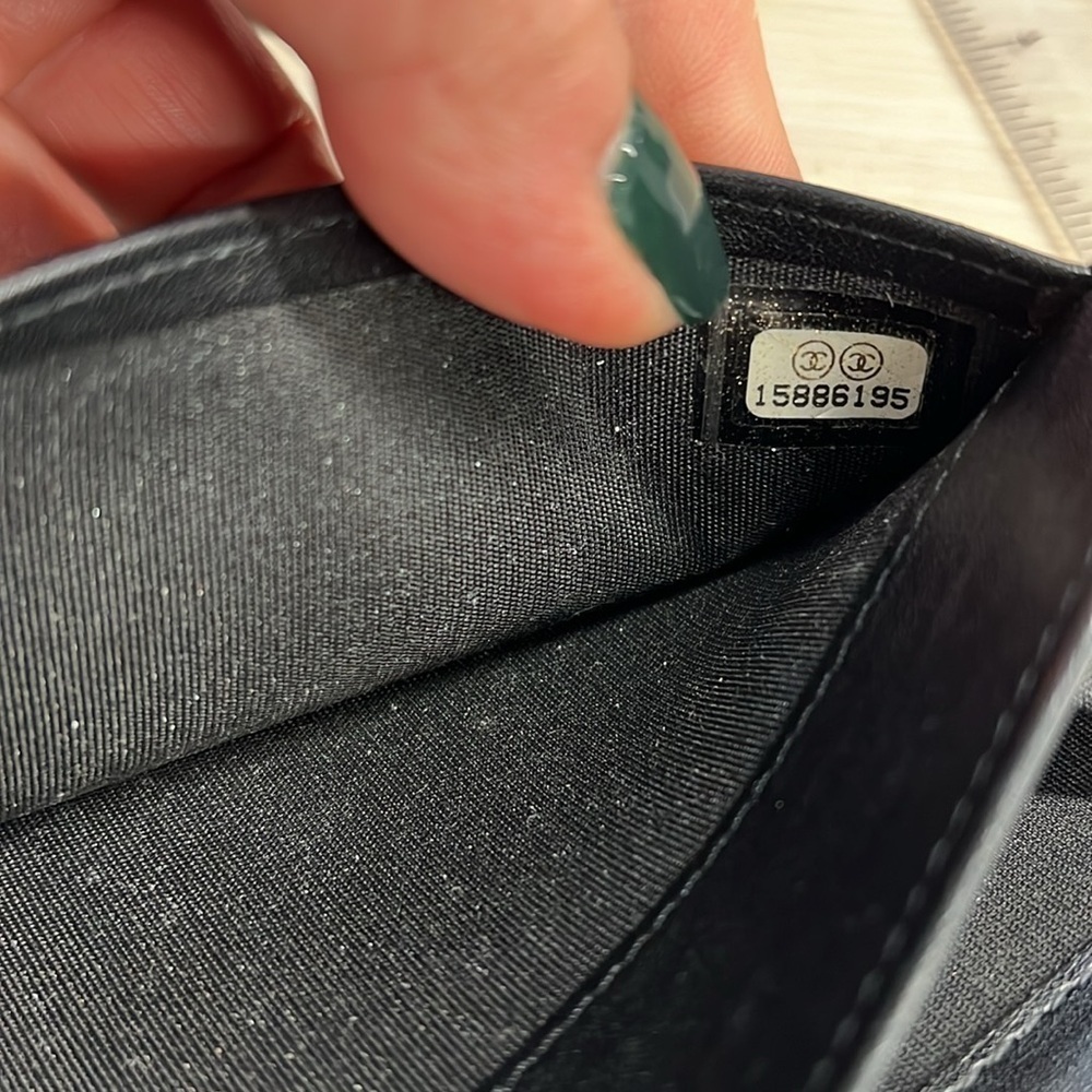 Chanel Black Quilted Lambskin Leather Clutch Long Portef Rab Gous Wallet in Box - Picture 5 of 16